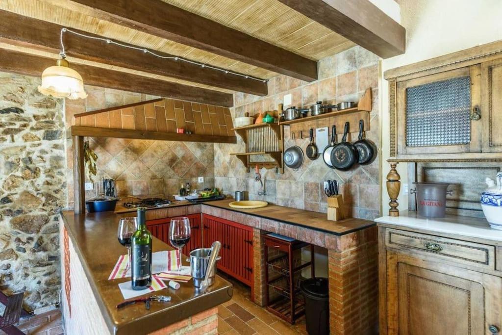 Casa Cortijo En Dehesa Sierra Leon Villa La Puebla de los Infantes Exteriör bild